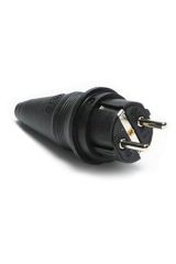 Schneider (3201-301-0300) Monofaze, 1*16A Kauçuk Düz Fiş