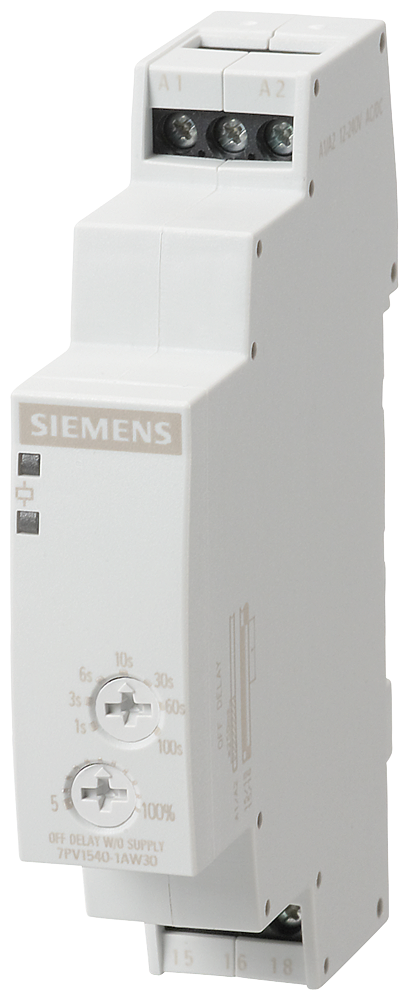 Siemens 7PV1540-1AW30 7PV1 Bırakmada Gecikmeli Zaman Rölesi, 1CO Kontak