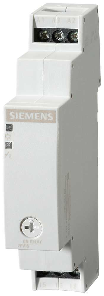 Siemens 7PV1513-1AP30 7PV1 Çekmede Gecikmeli Zaman Rölesi, 1CO Kontak