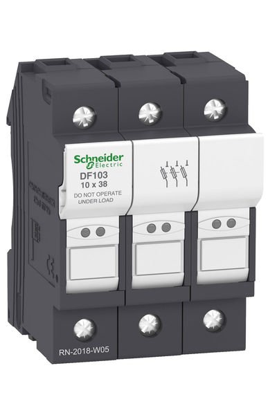 Schneider (DF103) TeSys DF Sigorta Yuvası 3P 32A 10x38mm