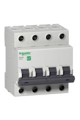 Schneider (EZ9F43450) Easy9 4P 50A, 3kA C Eğrisi Otomat