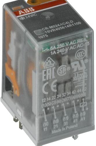 ABB 1SVR405613R3000 CR-M230AC4 Pluggable interface relay