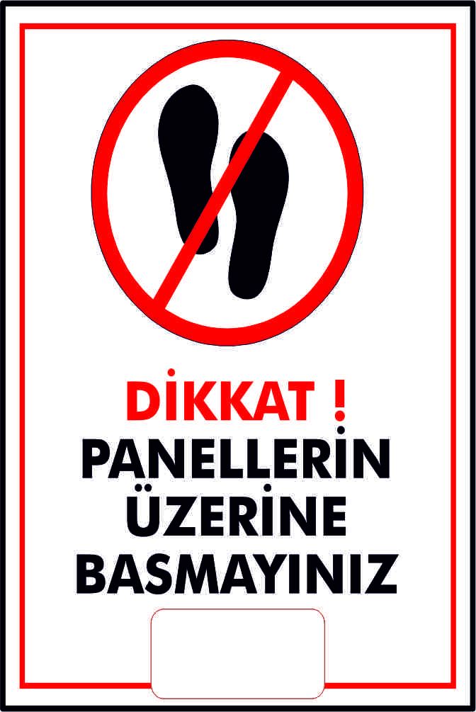 Uyarı Levhası Model:15