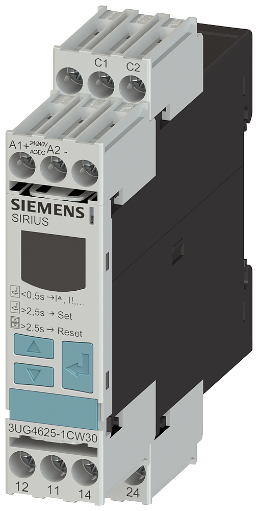 Siemens 3UG4625-1CW30 KAÇAK AKIM KORUMA KOMBİNASYONU AÇTIRMA RÖLESİ