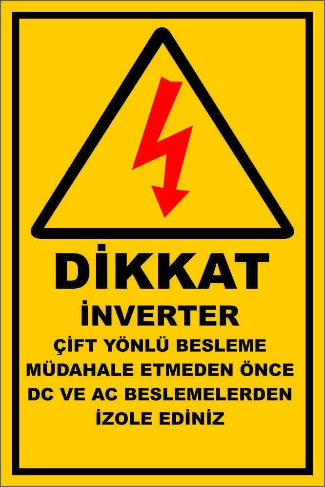 Uyarı Levhası Model:13