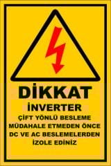 Uyarı Levhası Model:13