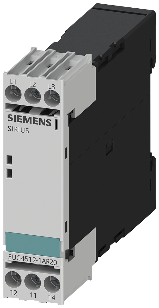 Siemens 3UG4512-1AR20 3UG Faz Sırası, Faz Kaybı ve Faz Asimetri İzleme Rölesi, 1CO Kontak