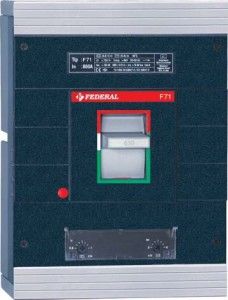 Federal MCCB F72 3P 800A 50kA/415Vac (0,7-1)In (5-10)In 40 °C,Icu=Ics=%100