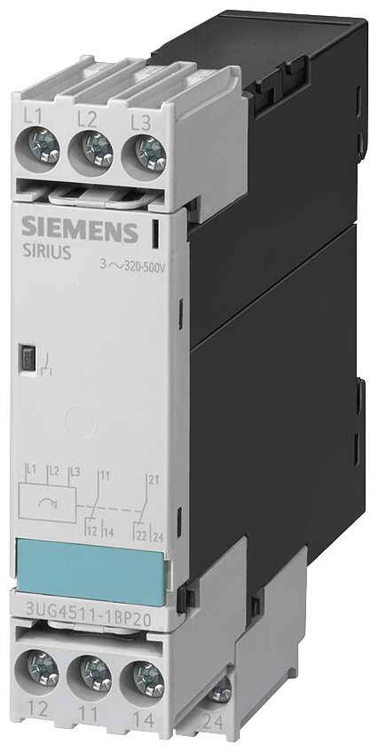 Siemens 3UG4511-1AP20 3UG Faz izleme Rölesi, 1CO Kontak