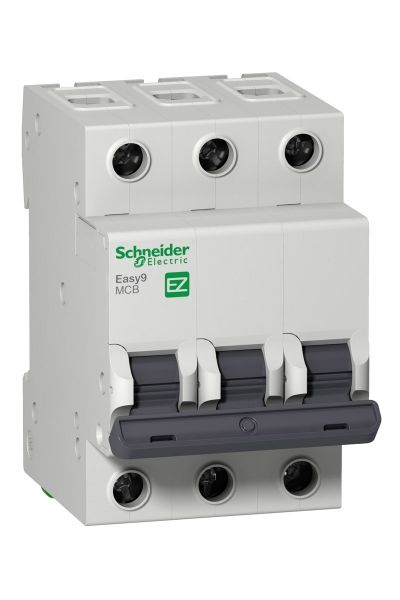 Schneider (EZ9F43310) Easy9 3P 10A, 3kA C Eğrisi Otomat