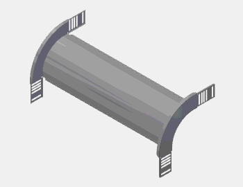 EAE 060 UKFG 600 DD ,H60 (mm) ,A600 (mm),T1,2(mm)-(Kablo-Tava-Sistemleri)