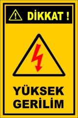 Uyarı Levhası Model:1