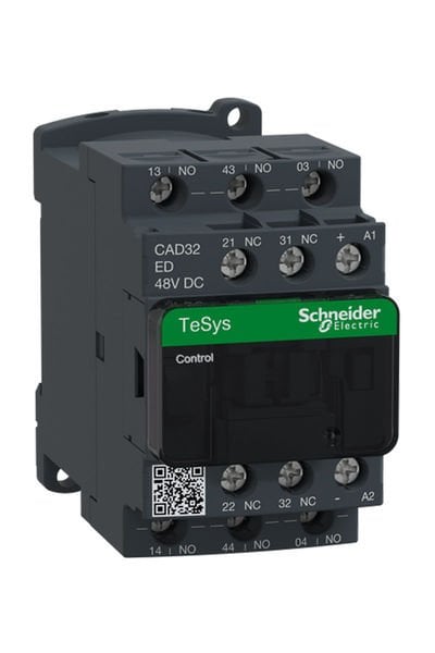 Schneider (CAD32ED) TeSys Deca Yardımcı Kontaktör 48VDC 3NA2NK