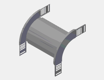 EAE 060 UKFG 300 DD ,H60 (mm) ,A300 (mm),T1,2(mm)-(Kablo-Tava-Sistemleri)