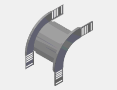 EAE 060 UKFG 200 DD ,H60 (mm) ,A200 (mm),T1,2(mm)-(Kablo-Tava-Sistemleri)