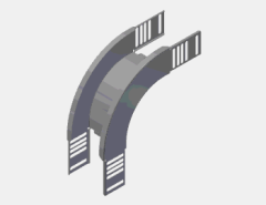 EAE 060 UKFG 100 DD ,H60 (mm) ,A100 (mm),T1,2(mm)-(Kablo-Tava-Sistemleri)