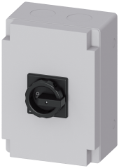 Siemens 3LD2766-0TB51 3LD2 KUTULU TİPLER, IP65, TAHRİK KOLU SİYAH, 100A , 37 KW