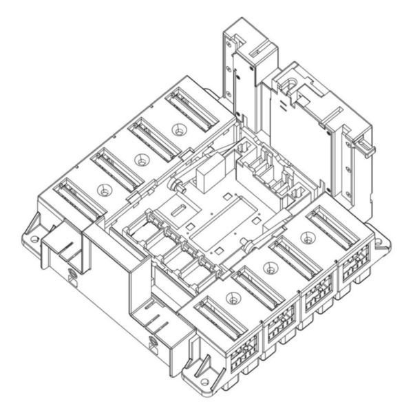 Legrand (422589) DPX³ 1600 çekmeceli tip 4P kompakt için arka terminal