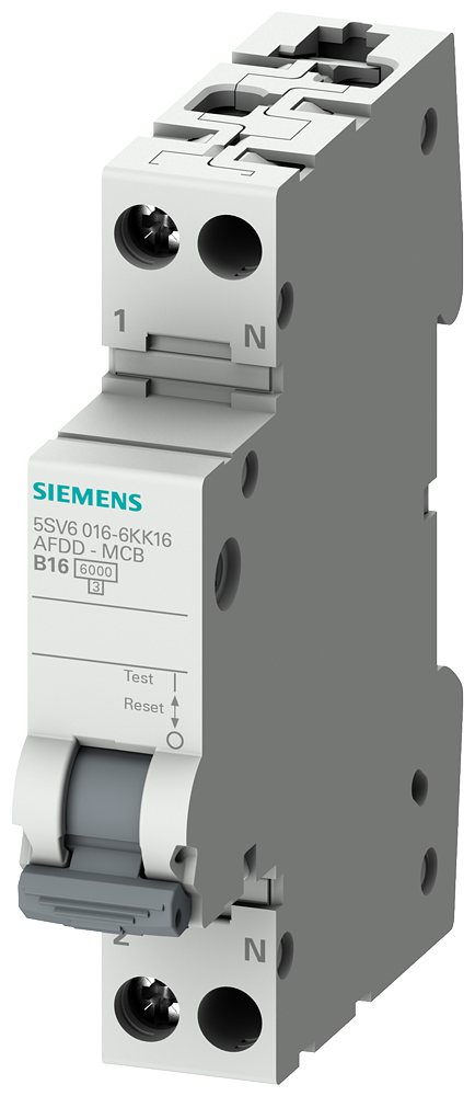 Siemens 5SV6016-7KK06 ARK HATASI ALGILAMA RÖLELİ OTOMAT, MONOFAZE, 6 A, 6 kA, C SINIFI