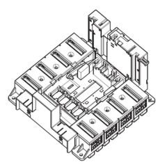Legrand (422586) DPX³ 1600 çekmeceli tip 3P kompakt için ön terminal