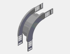 EAE 050 UKFG 100 DD ,H50 (mm) ,A100 (mm),T1,2(mm)-(Kablo-Tava-Sistemleri)