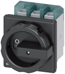 Siemens 3LD2704-0TK51 ACİL STOP ŞALTERLERİ, ÖNDEN TESPİTLİ TAHRİK KOLU SİYAH,  A100  37 KW