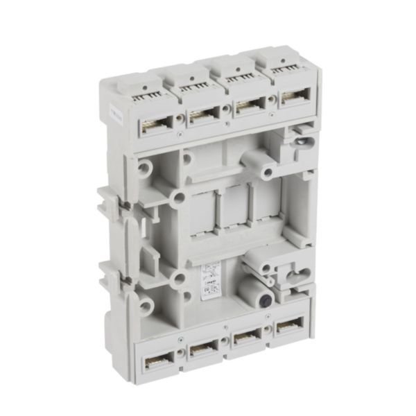 Legrand (422225) DPX³ 630 soketli tip 4 kutup için düz arka terminal montaj gö