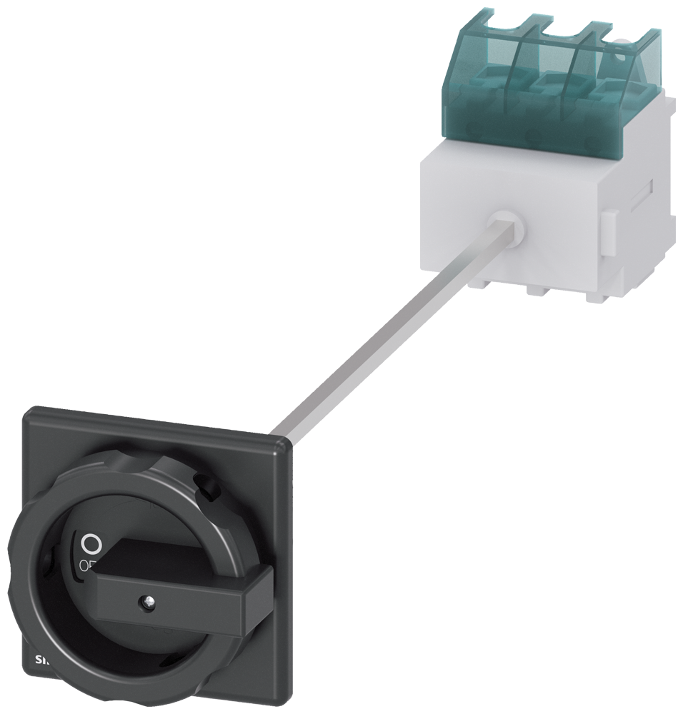 Siemens 3LD2514-0TK51 ACİL STOP ŞALTERLERİ TAHRİK KOLU SİYAH, DİPTEN TESPİTLİ, KİLİTLEMELİ, KAPI BAĞLANTILI,  A 63  22 KW