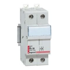 Legrand (5828) Kartuş sigorta SP38 10X38 kartuşlar için yuva 2 kutup için