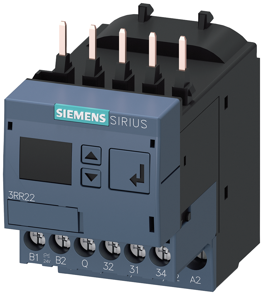 Siemens 3RR2241-1FW30 3RR2 SIRIUS AKIM ALGILAMA RÖLESİ; DİJİTAL AYARLI; 1;6-16A;  BOY S00