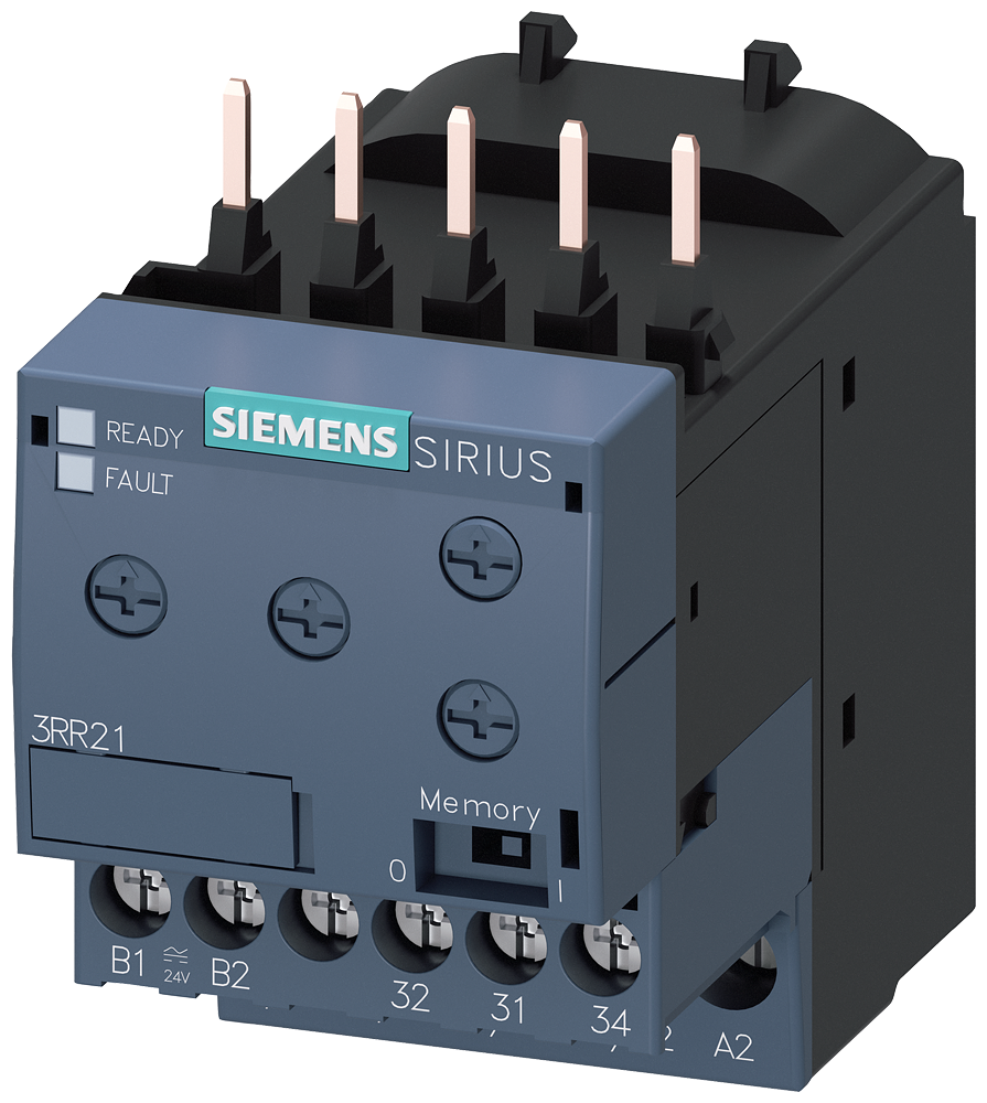Siemens 3RR2141-1AW30 3RR2 SIRIUS AKIM ALGILAMA RÖLESİ; ANALOG AYARLI; 1;6-16A;  BOY S00