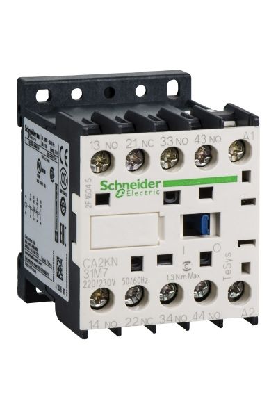 Schneider (CA2KN31M7) TeSys K Yardımcı Kontaktör 220VAC 3NA1NK