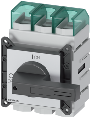 Siemens 3LD2405-0TK11 ACİL STOP ŞALTERLERİ, ÖNDEN TESPİTLİ TAHRİK KOLU SİYAH,  A250  132 KW