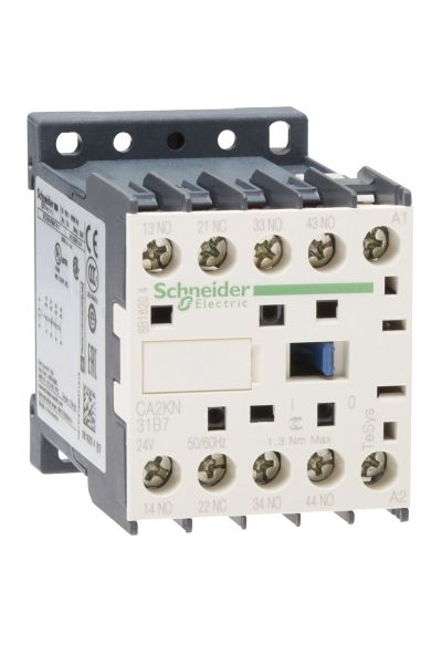 Schneider (CA2KN31B7) TeSys K Yardımcı Kontaktör 24VAC 3NA1NK