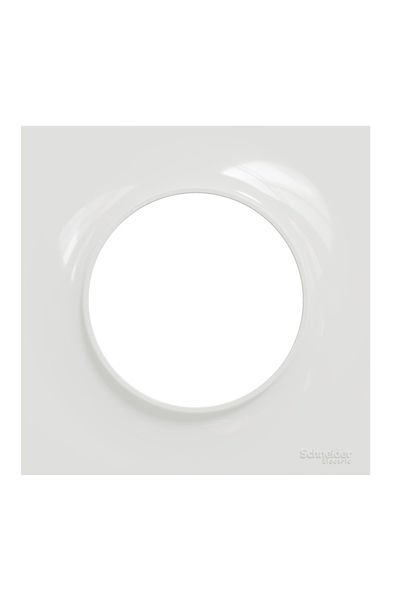 Schneider (S520702) Odace Styl Beyaz Tekli Çerçeve