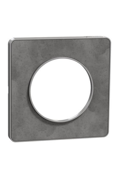 Schneider (S530802V) Odace Touch Arduaz Tekli Çerçeve - Alüminyum