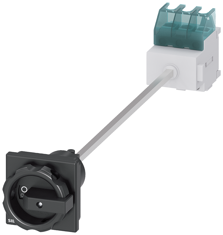 Siemens 3LD2113-0TK51 ACİL STOP ŞALTERLERİ TAHRİK KOLU SİYAH, DİPTEN TESPİTLİ, KİLİTLEMELİ, KAPI BAĞLANTILI,   A 25  9,5 KW