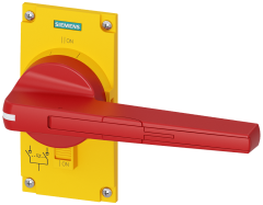 Siemens 3KC9501-2 3KC TİPİ YÜK KESİCİ AKSESUARI, TAHRİK KOLU (SARI KIRMIZI/ACİL STOP TİPİ), BOY 5
