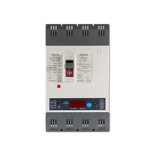 Sigma (4E100050) E100 50A K.A.K ŞALTER (AÇTIRMA BOBİNLİ)