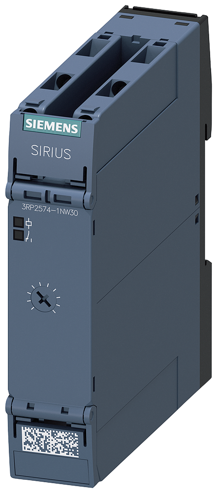 Siemens 3RP2574-1NW30 3RP2 Yıldız-Üçgen Zaman Rölesi, 1NO - 1NO(t) Gecikmeli
