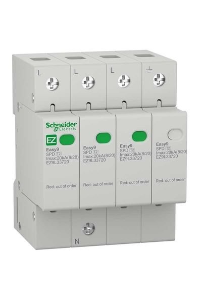 Schneider (EZ9L33720) Easy9 Parafudr 3P-N 20kA