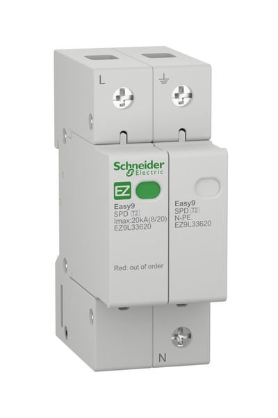 Schneider (EZ9L33620) Easy9 Parafudr 1P-N 20kA