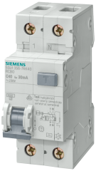 Siemens 5SU1353-1KK40 HATA AKIMI KORUMA ANAHTARLI N OTOMAT-FI/LS (KAÇAK AKIM KORUMA RÖLELİ >N< OTOMAT); C40A; 6kA; 240V; 30mA; MONOFAZE