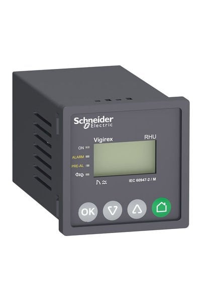 Schneider (LV481003) VIGIREX RHUs 30 mA - 30 A ani alarm ya da 0 - 4.5 sn  gecikmeli