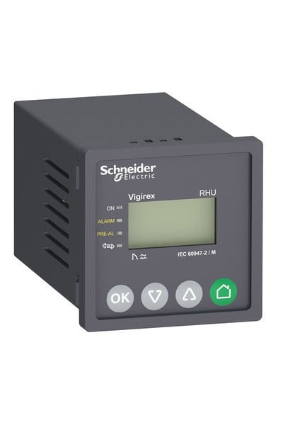 Schneider (LV481001) VIGIREX RHU 30 mA - 30 A ani alarm ya da 0 - 4.5 sn  gecikmeli