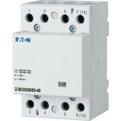 Eaton Z-SCH230/63-40 Ray Tipi Kontaktör 63A 230VAC, 4NA (248856)