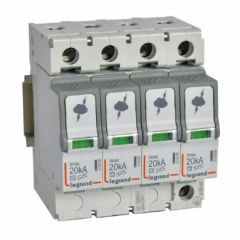 Legrand (412223) Sayaç sonrası için parafudr Tip 2 C tipi Imax 20kA Up:1.2kV 4