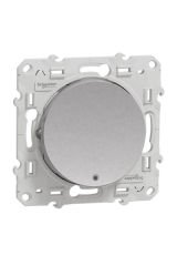 Schneider (S530263) Odace Işıklı Anahtar/Vavien - Alüminyum