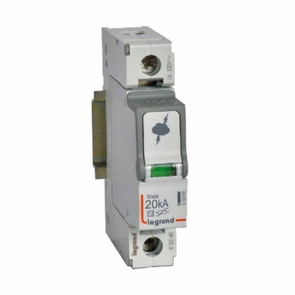 Legrand (412220) Sayaç sonrası için parafudr Tip 2 C tipi Imax 20kA Up:1.2kV 1