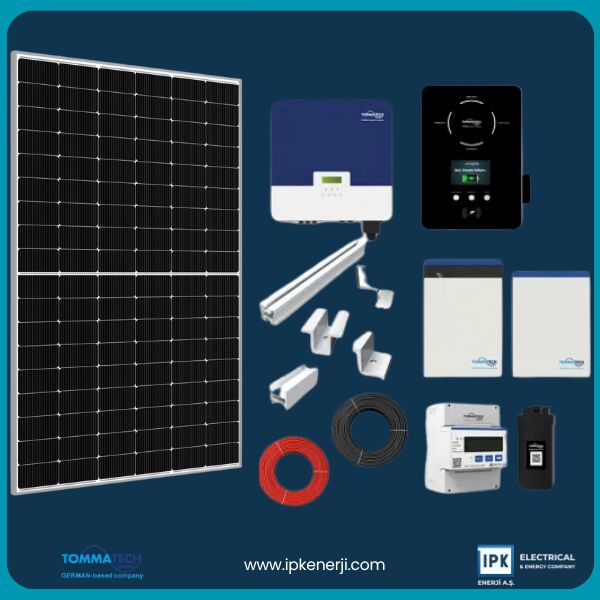 TOMMATECH Üç Faz 5kWe On Grid Medium Paket